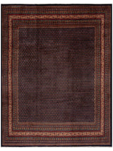 Orientmattor Sarough 60481 classic carpet with intricate traditional patterns on a woven textile background.