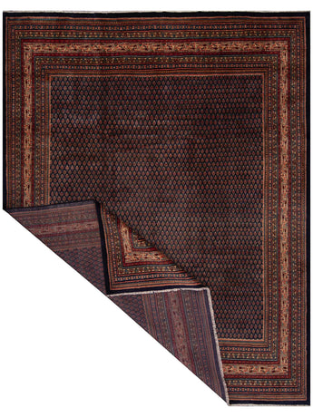 Orientmattor Sarough 60481 classic carpet with intricate patterns and rich colors, shown in this detailed product image.
