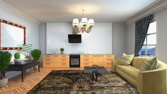 Orientmattor Kashmar 63101 classic carpet with intricate patterns and rich colors, showcasing traditional design and high-quality craftsmanship.