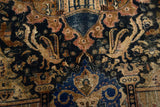 Orientmattor Kashmar 63101 classic carpet with intricate geometric patterns, displayed in a detailed image.
