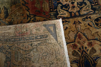 Orientmattor Kashmar 63101 classic carpet with intricate patterns and warm colors, showcasing traditional design on a neutral background.