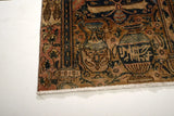 Orientmattor Kashmar 63101 classic carpet with intricate patterns in warm tones, showcasing traditional design and soft texture.