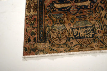 Orientmattor Kashmar 63101 classic carpet with intricate patterns in warm tones, showcasing traditional design and soft texture.