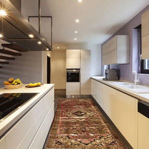 Orientmattor Malayer 63196 classic carpet with intricate Persian design in warm tones, detailed pattern visible in the image.
