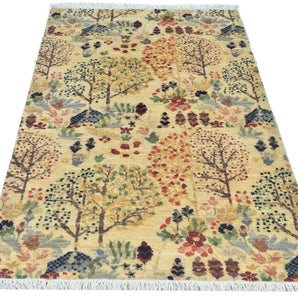 Orientmattor Paradise Oriental handknuten design carpet, 149x90 cm with intricate patterns, shown in the image.
