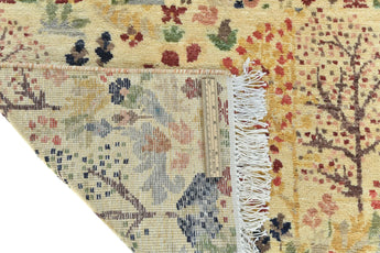 Handknuten Paradise Oriental design carpet by Orientmattor, 149x90 cm, showcasing intricate patterns and rich colors.