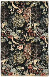Handknuten Paradise Oriental design carpet by Orientmattor, 149x96 cm with intricate patterns and rich colors.