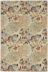 Handknuten Paradise Oriental design rug by Orientmattor, 189x125 cm, with intricate patterns and warm colors.