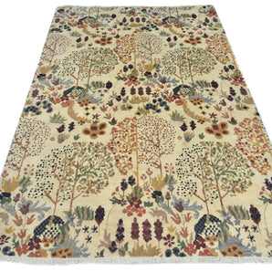 Handknuten Paradise Oriental design carpet by Orientmattor, 189x125 cm, showcasing intricate patterns and rich colors.