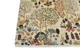 Handknuten Paradise Oriental design carpet by Orientmattor, 189x125 cm with intricate patterns in warm tones.