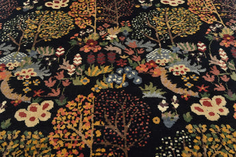 Handknuten Paradise Oriental design carpet by Orientmattor, 198 x 136 cm, featuring intricate traditional patterns.