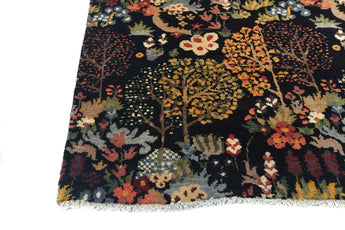 Handknuten Paradise Oriental design carpet by Orientmattor, 198x136 cm with intricate patterns and rich colors.