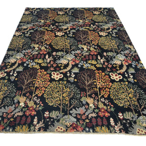 Orientmattor Paradise Oriental handknuten design carpet, 231x168 cm with intricate pattern and rich colors.