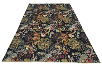 Orientmattor Paradise Oriental handknuten design carpet, 231x168 cm with intricate pattern and rich colors.