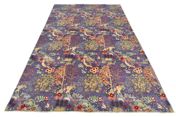Handknuten Paradise Oriental design carpet by Orientmattor, 275 x 180 cm, showcasing intricate patterns and rich colors.