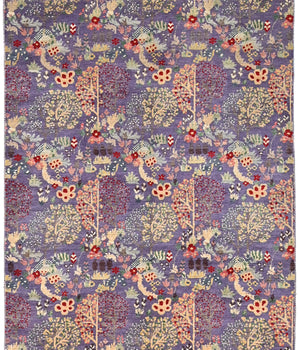 Handknuten Paradise Oriental design carpet by Orientmattor, 275x180 cm, showcasing intricate patterns and rich textures.