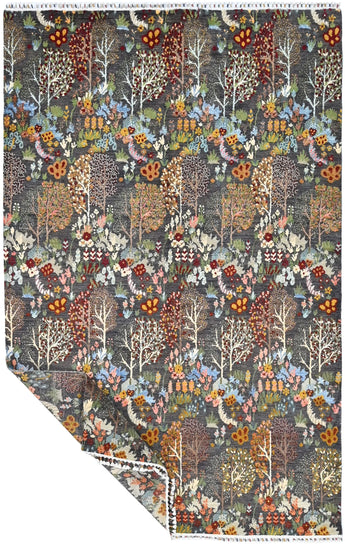 Handknuten Paradise Oriental design carpet from Orientmattor, 283 x 180 cm, featuring intricate patterns and rich colors.