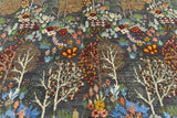 Orientmattor Paradise Oriental handwoven design carpet, 283x180 cm, featuring intricate patterns and rich colors.