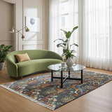 Orientmattor Paradise Oriental handknuten design carpet, 283 x 180 cm with intricate patterns and rich colors.