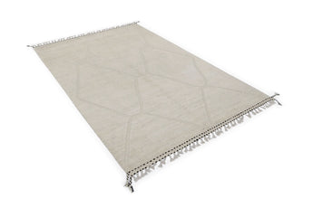 Moroccan-style design carpet by Orientmattor with intricate patterns, displayed in a high-resolution image.