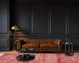 Orientmattor Vinto 53478 design carpet with intricate patterns in neutral tones, showcasing detailed craftsmanship.