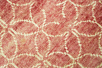 Orientmattor Vinto 53478 design carpet with intricate patterns, showcasing detailed woven textile in a close-up view.