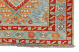 Handknuten Gabbeh rug by Orientmattor, Abshar Oriental design, 222 x 76 cm, featuring traditional woven patterns and rich colors.