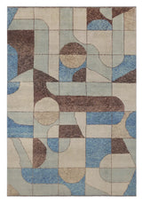 Handknuten Gabbeh matta by Orientmattor, Abshar Oriental design, 294x198 cm, woven with intricate patterns and warm colors.