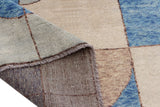 Handwoven Gabbeh rug by Orientmattor, Abshar Oriental style, 294 x 198 cm with intricate patterns and warm earthy tones.