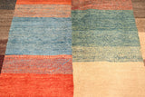 Handknuten Gabbeh Oriental rug by Orientmattor, 174x117 cm, featuring intricate traditional patterns and warm woven colors.