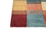 Orientmattor Gabbeh handwoven rug, 177 x 109 cm, with traditional oriental patterns and rich colors.