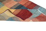 Handknuten Gabbeh Oriental rug from Orientmattor, 177x109 cm with intricate geometric patterns and warm earthy tones.