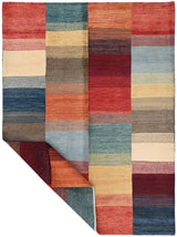 Handwoven Orientmattor Gabbeh rug, 229x168 cm, featuring traditional oriental patterns and rich colors.