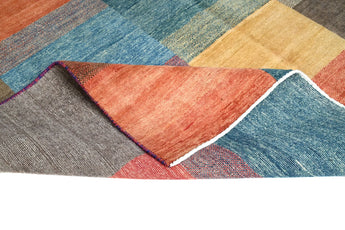 Handknuten Gabbeh Oriental rug by Orientmattor, 296 x 202 cm with intricate traditional pattern and rich woven texture.