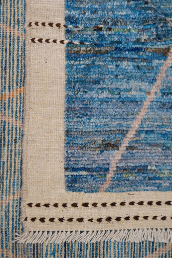 Handknuten Gabbeh Moracco No.65989 rug by Orientmattor, featuring intricate traditional patterns and rich earthy tones.