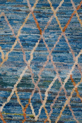 Handknuten Gabbeh rug Moracco No.65989 from Orientmattor, featuring intricate patterns and warm, earthy tones.