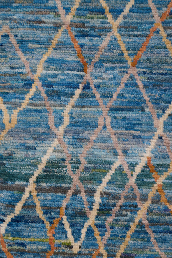 Handknuten Gabbeh rug Moracco No.65989 from Orientmattor, featuring intricate patterns and warm, earthy tones.