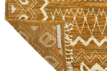 Orientmattor Gabbeh Moracco Oriental handwoven rug, 238x175 cm, intricate patterns and rich colors, perfect for living spaces.