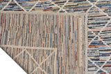 Handknuten Moracco Oriental Gabbeh rug by Orientmattor, 292 x 257 cm, detailed traditional pattern and rich colors.