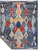 Orientmattor Gabbeh Moracco Oriental handwoven rug, 294 x 260 cm with intricate patterns, style number 65485