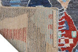 Handknuten Moracco Oriental Gabbeh rug in 294x260 cm with intricate patterns, crafted by Orientmattor.