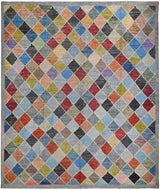 Handwoven Moracco Oriental Gabbeh rug, 295x250cm, with intricate traditional patterns from Orientmattor.