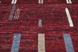 Handknuten Moracco Oriental Gabbeh rug, 296x208 cm, with intricate traditional patterns and rich colors, by Orientmattor.