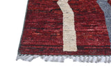Handknuten Moracco Oriental Gabbeh rug by Orientmattor, 296x208 cm, featuring traditional patterns and rich textures.