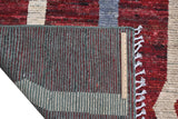 Orientmattor Moroccan Gabbeh handwoven rug, 296x208 cm, featuring traditional oriental patterns and rich textures.