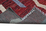 Handknuten Gabbeh Moracco Oriental rug, 296x208 cm, with intricate patterns and warm colors, from Orientmattor.