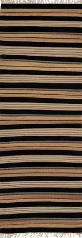 Colorful Kelim Dhurrie 53738 from Orientmattor with intricate geometric patterns and soft woven texture.