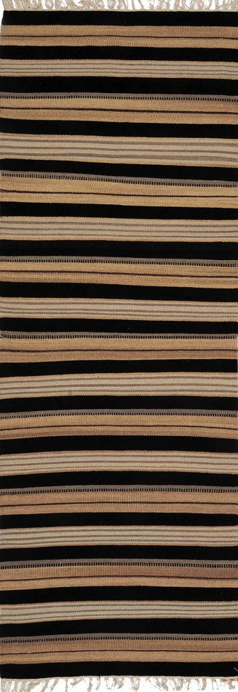 Colorful Kelim Dhurrie 53738 from Orientmattor with intricate geometric patterns and soft woven texture.
