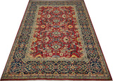 Handwoven Kelim rug Ziegler No.65862 from Orientmattor featuring intricate geometric patterns in warm earthy tones.