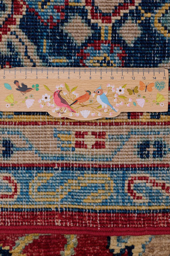 Handwoven Kelim rug by Orientmattor, Ziegler No.65862, featuring intricate geometric patterns and warm earthy tones.